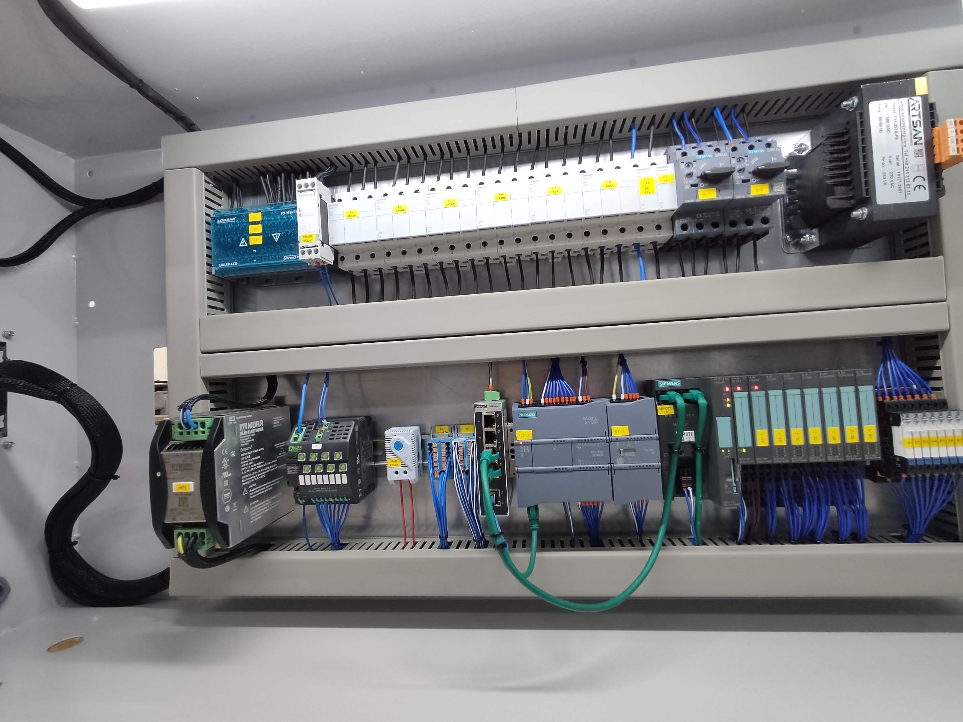 PLC ve I/O Kontrol Sistemi